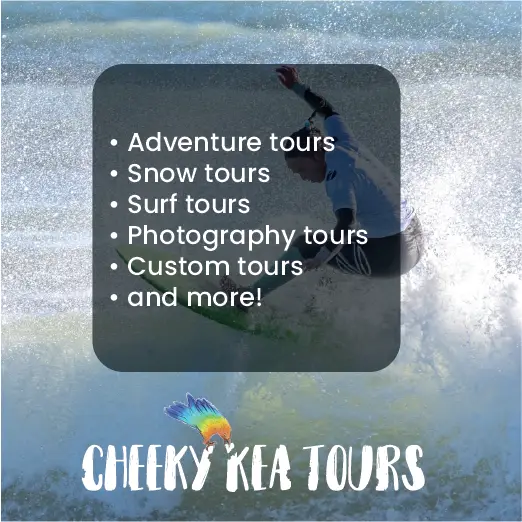 Cheeky Kea Tours options available